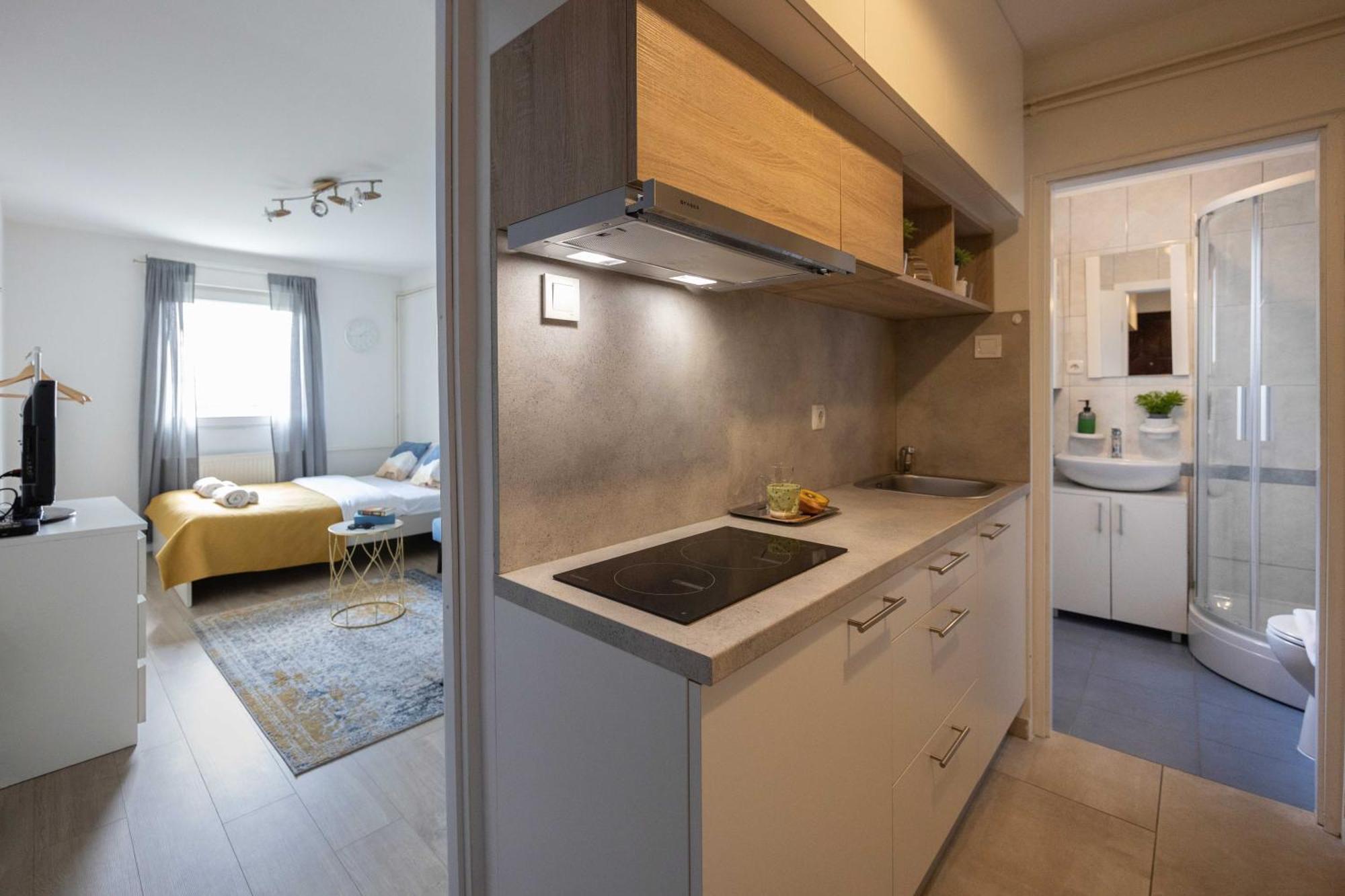 Modern Studio Near City Center زغرب المظهر الخارجي الصورة