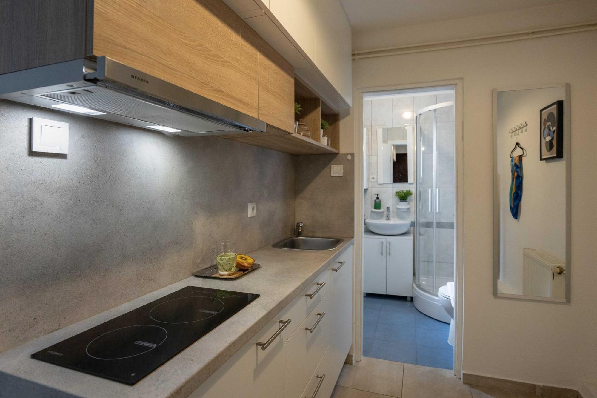 Modern Studio Near City Center زغرب المظهر الخارجي الصورة